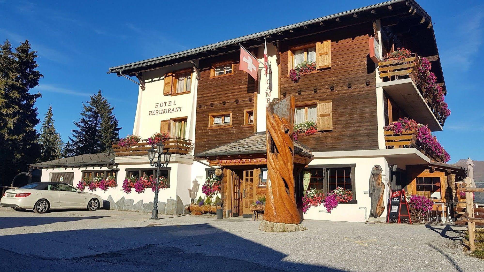 Hotel La Cambuse Les Collons Exterior foto